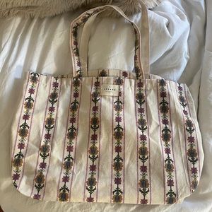 Sézane Canvas Tote